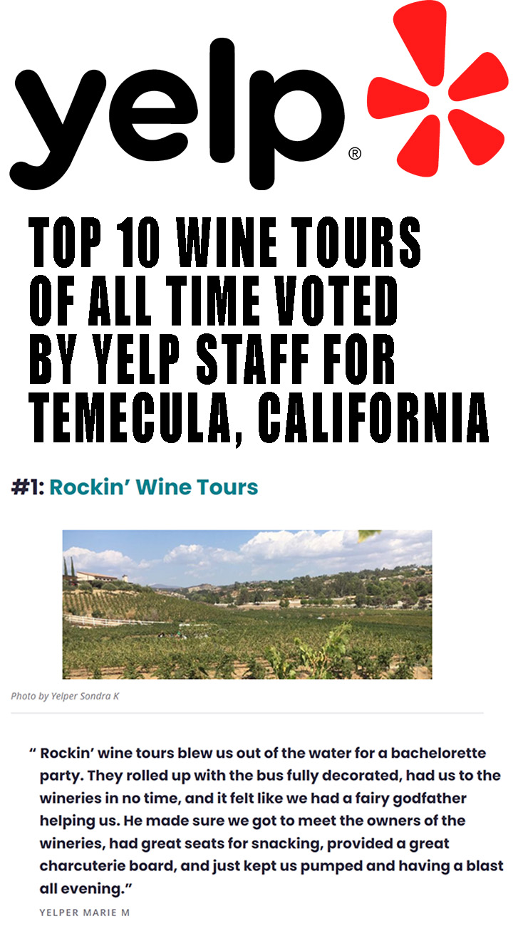 Rockin' Wine Tours Temecula Wine Tours