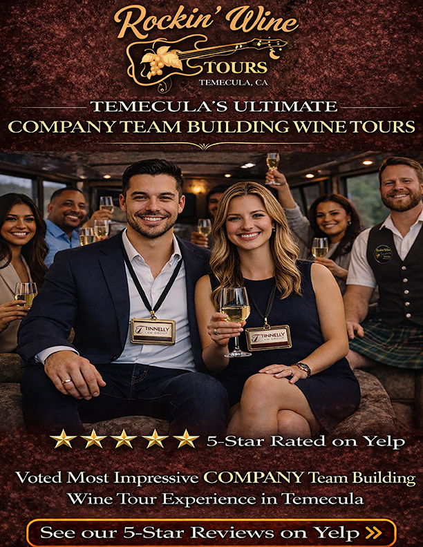 Temecula Team Building Private Wine Tours